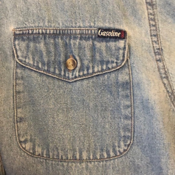 Button up denim shirt - Picture 3 of 4